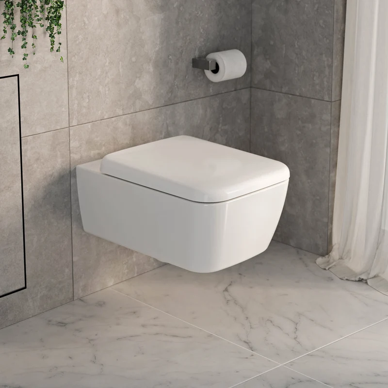 Villeroy & Boch Skyla WC suspendu angulaire sans bride