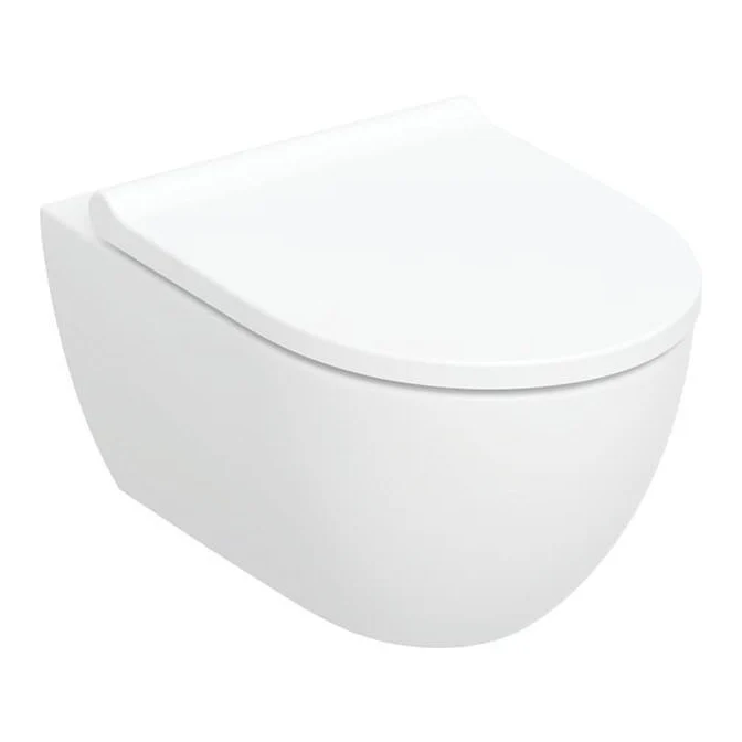 Geberit Acanto WC suspendu sans bride avec abattant de WC