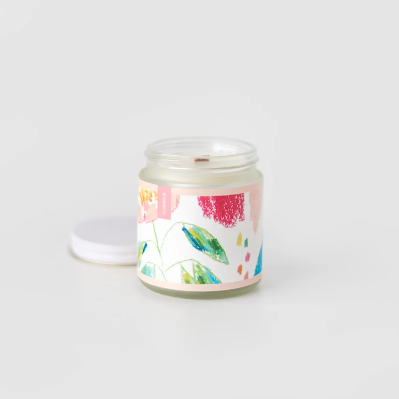 Bougie crépitante - Floraison - Manon Creusot